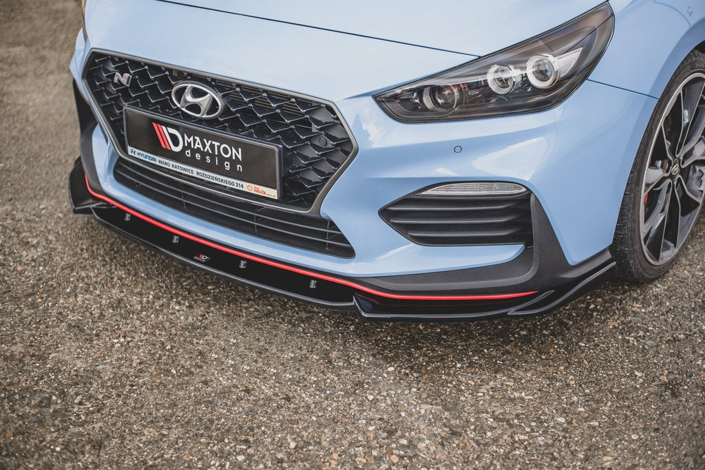 MAXTON DESIGN FRONT SPLITTER V.5 HYUNDAI I30 N (ELANTRA GT) MK3 HATCHBACK/ FASTBACK