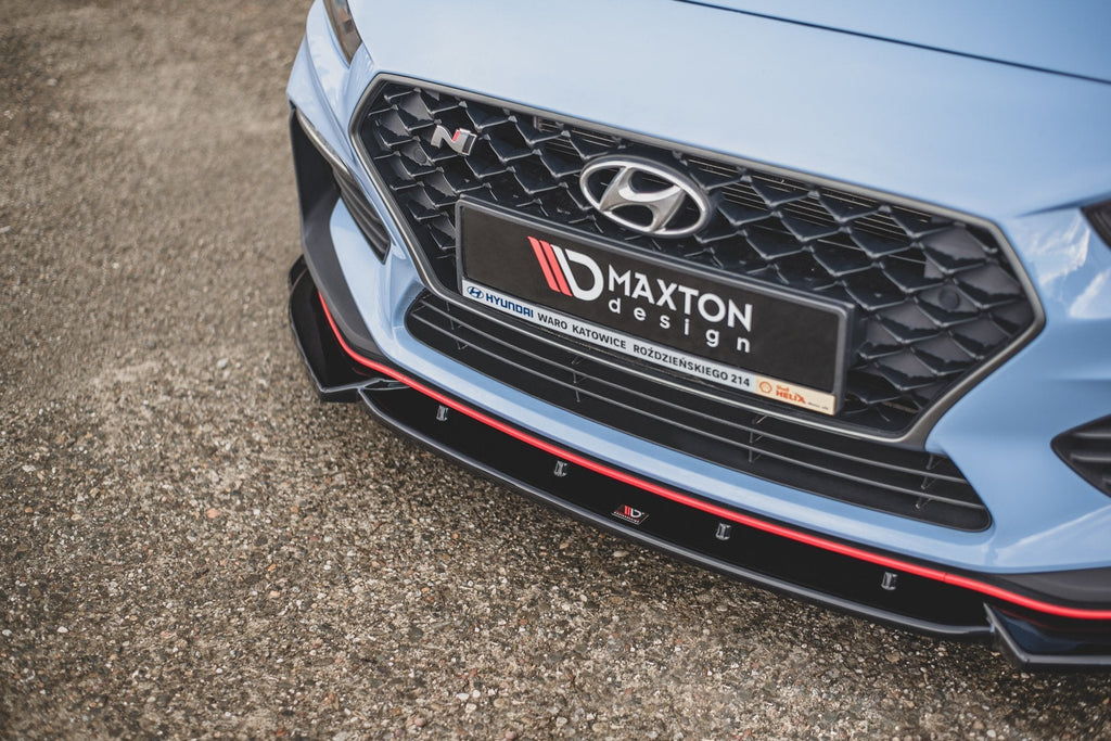 MAXTON DESIGN FRONT SPLITTER V.5 HYUNDAI I30 N (ELANTRA GT) MK3 HATCHBACK/ FASTBACK