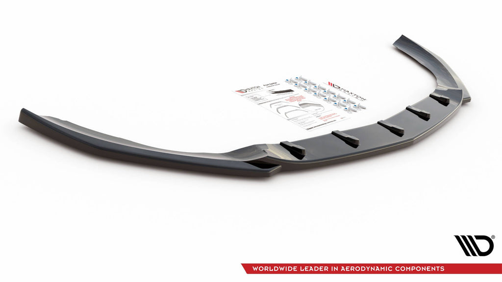 MAXTON DESIGN FRONT SPLITTER V.5 MERCEDES A35 AMG / AMG-LINE W177