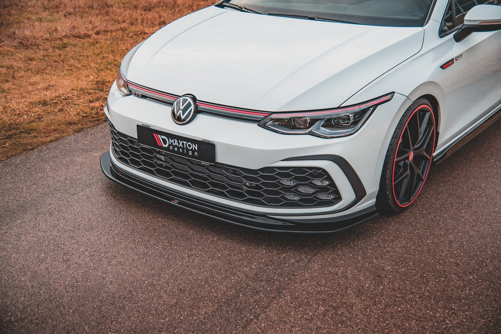 MAXTON DESIGN FRONT SPLITTER V.5 VOLKSWAGEN GOLF 8 GTI / R-LINE