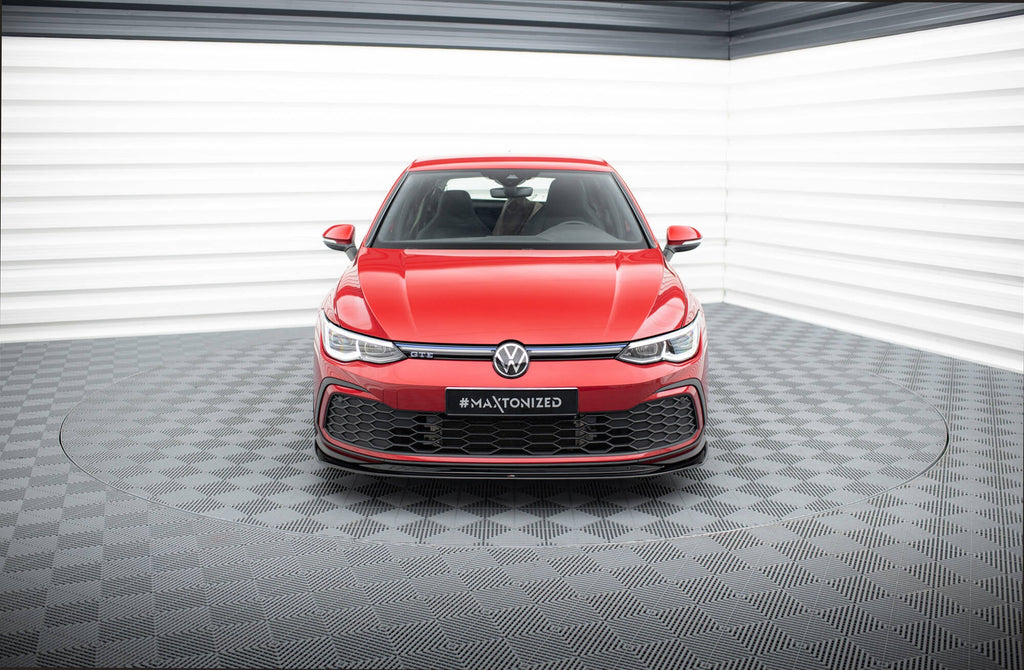 MAXTON DESIGN FRONT SPLITTER V.5 VOLKSWAGEN GOLF 8 GTI / R-LINE