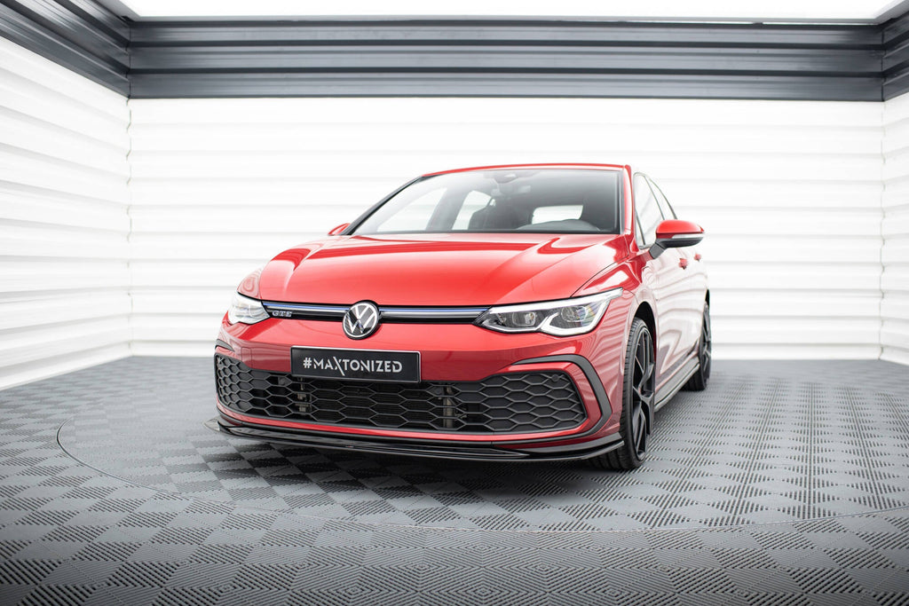 MAXTON DESIGN FRONT SPLITTER V.5 VOLKSWAGEN GOLF 8 GTI / R-LINE