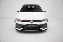 Load image into Gallery viewer, MAXTON DESIGN Front Splitter V.5 Volkswagen Golf GTI / GTE / R-Line Mk8 Facelift