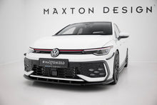 Load image into Gallery viewer, MAXTON DESIGN Front Splitter V.5 Volkswagen Golf GTI / GTE / R-Line Mk8 Facelift