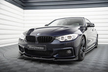 Load image into Gallery viewer, MAXTON DESIGN FRONT SPLITTER V.6 BMW 4 COUPE / GRAN COUPE / CABRIO M-PACK F32 / F36 / F33