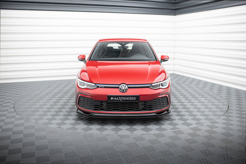 MAXTON DESIGN FRONT SPLITTER V.6 VOLKSWAGEN GOLF GTI / GTE / R-LINE MK8