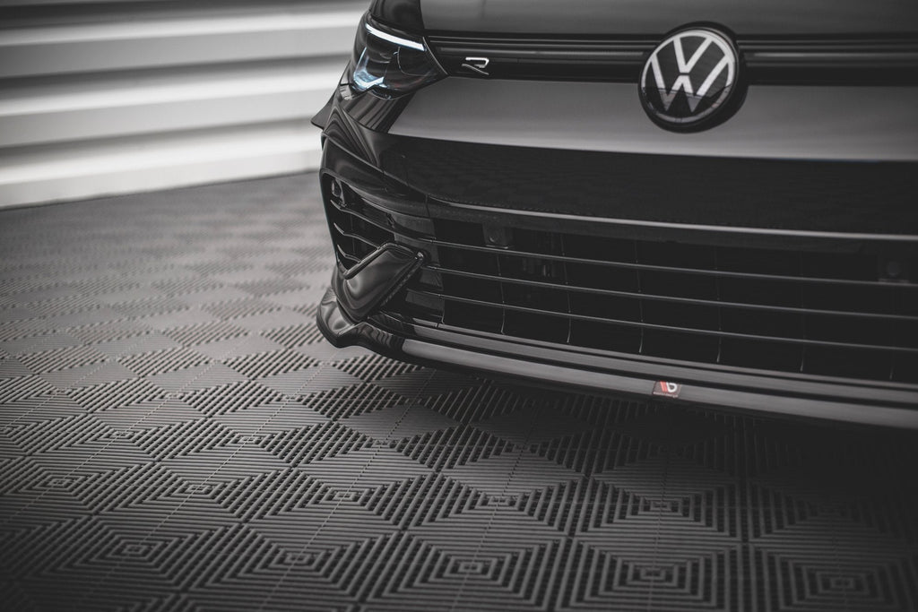 MAXTON DESIGN FRONT SPLITTER V.6 VOLKSWAGEN GOLF R MK8