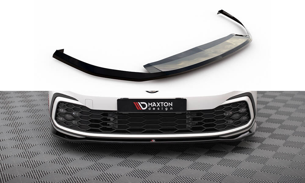 MAXTON DESIGN FRONT SPLITTER V.7 VOLKSWAGEN GOLF GTI / GTE / R-LINE MK8