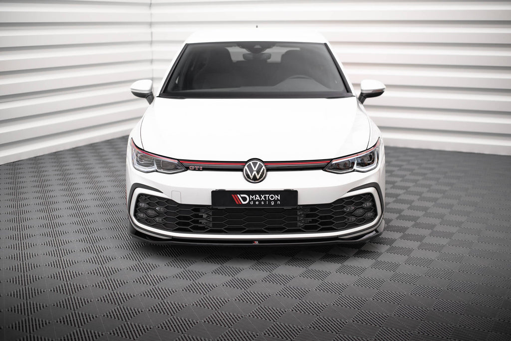 MAXTON DESIGN FRONT SPLITTER V.7 VOLKSWAGEN GOLF GTI / GTE / R-LINE MK8