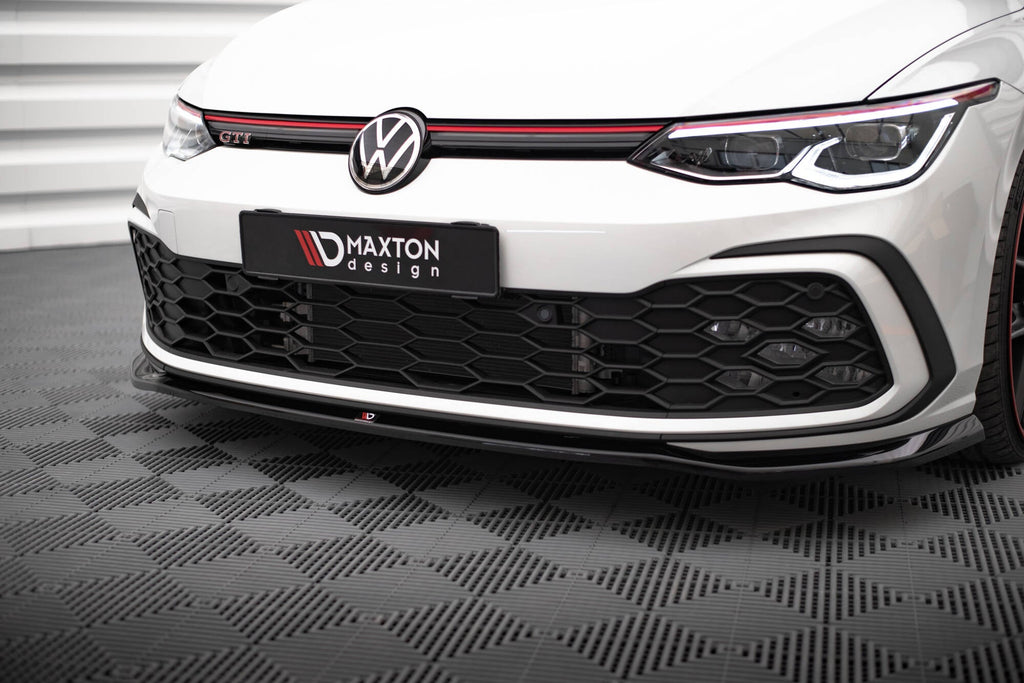 MAXTON DESIGN FRONT SPLITTER V.7 VOLKSWAGEN GOLF GTI / GTE / R-LINE MK8