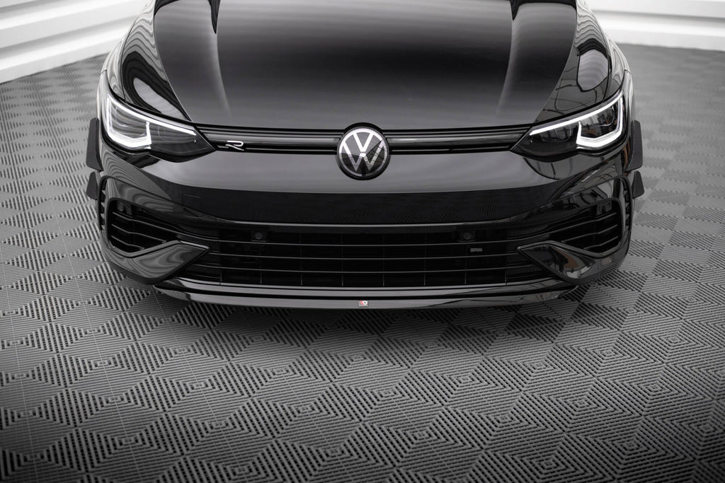 MAXTON DESIGN FRONT SPLITTER V.7 VOLKSWAGEN GOLF R MK8