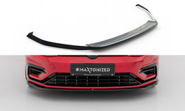 MAXTON DESIGN FRONT SPLITTER V.7 VW GOLF 7 R FACELIFT