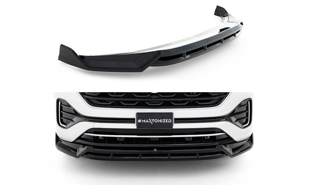MAXTON DESIGN Front Splitter Volkswagen Atlas R-Line Mk1 Facelift 2