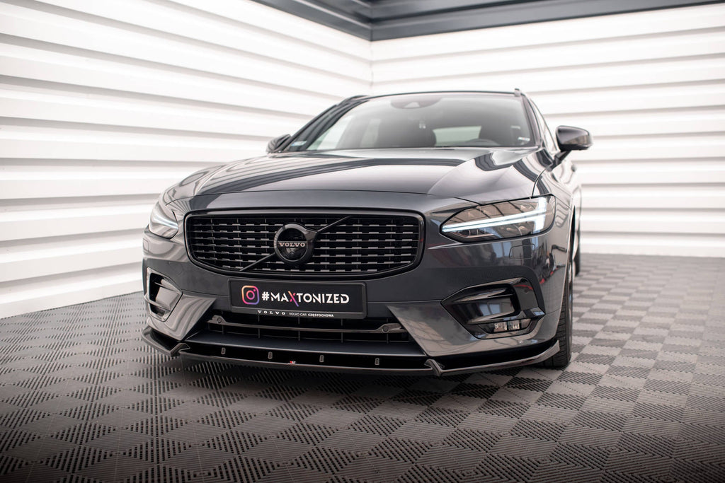 MAXTON DESIGN FRONT SPLITTER VOLVO V90 / S90 R-DESIGN MK2