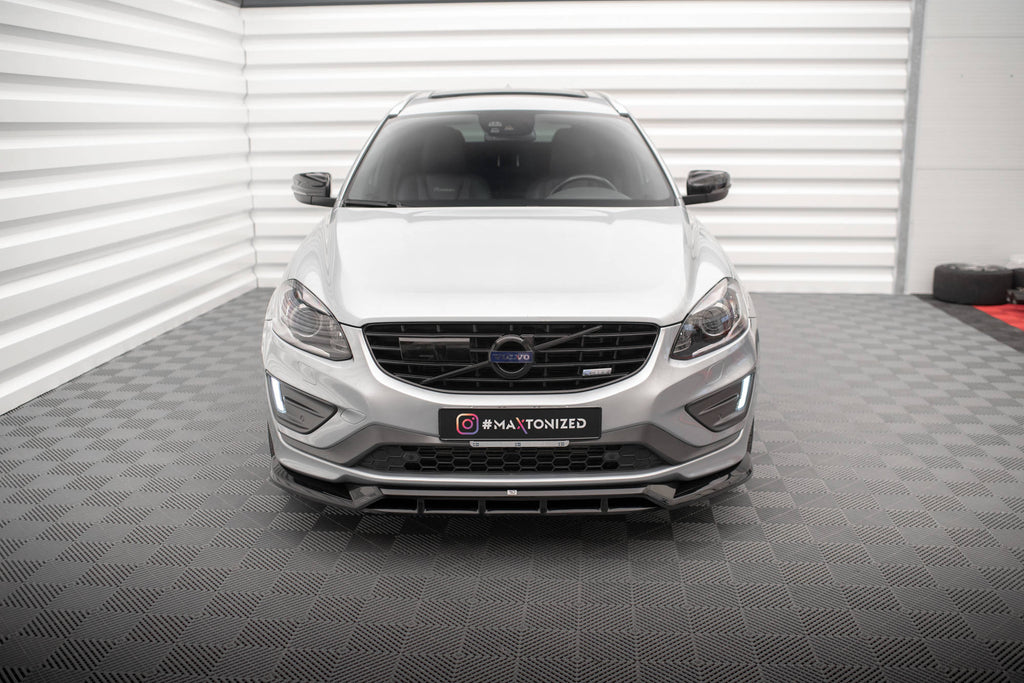 MAXTON DESIGN FRONT SPLITTER VOLVO XC60 R-DESIGN MK1 FACELIFT