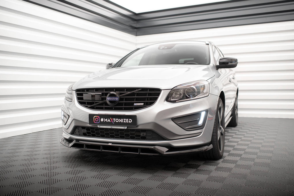 MAXTON DESIGN FRONT SPLITTER VOLVO XC60 R-DESIGN MK1 FACELIFT