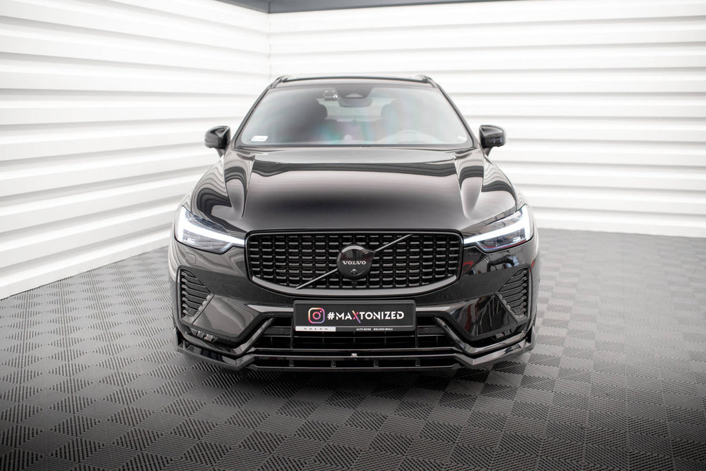 MAXTON DESIGN FRONT SPLITTER VOLVO XC60 R-DESIGN MK2 FACELIFT