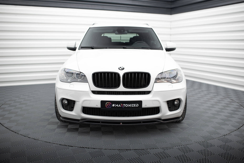 MAXTON DESIGN FRONT SPLITTER BMW X5 E70 FACELIFT M-PACK