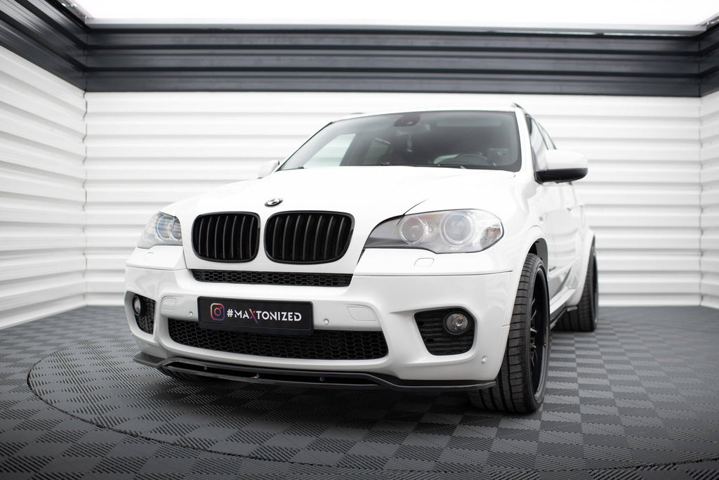 MAXTON DESIGN FRONT SPLITTER BMW X5 E70 FACELIFT M-PACK