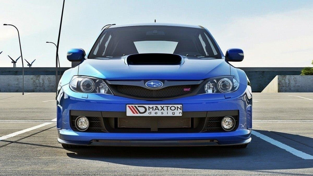 MAXTON DESIGN FRONT SPLITTER V.1 SUBARU IMPREZA WRX STI 2009-2011