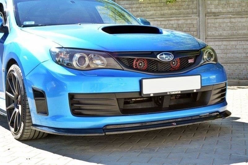 MAXTON DESIGN FRONT SPLITTER V.2 SUBARU IMPREZA WRX STI 2009-2011