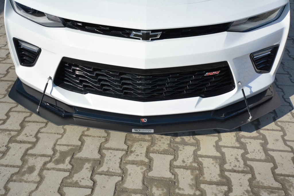 MAXTON DESIGN HYBRID FRONT SPLITTER CHEVROLET CAMARO 6TH-GEN. PHASE-I 2SS COUPE