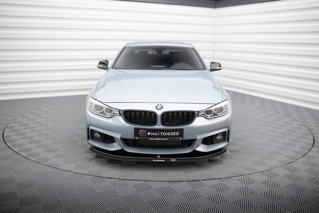 MAXTON DESIGN HYBRID FRONT SPLITTER BMW 4 F32 M-PACK (GTS-LOOK)