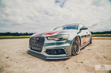 Load image into Gallery viewer, MAXTON DESIGN HYBRID FRONT SPLITTER AUDI S6 / A6 S-LINE C7