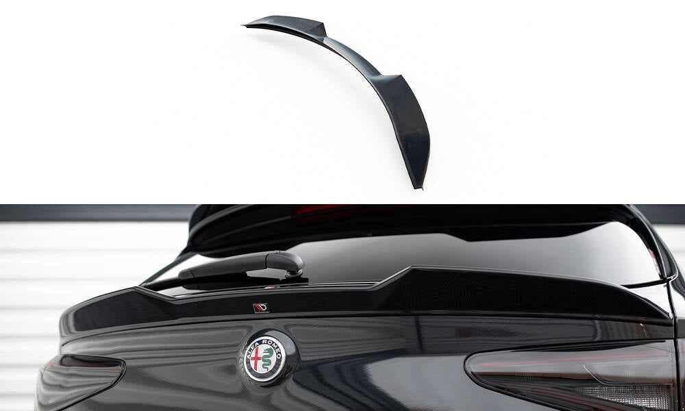 MAXTON DESIGN LOWER SPOILER CAP 3D ALFA ROMEO STELVIO QUADRIFOGLIO MK1