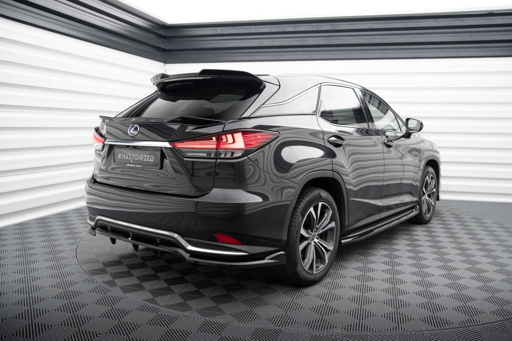 MAXTON DESIGN LOWER SPOILER CAP 3D LEXUS RX MK4 FACELIFT