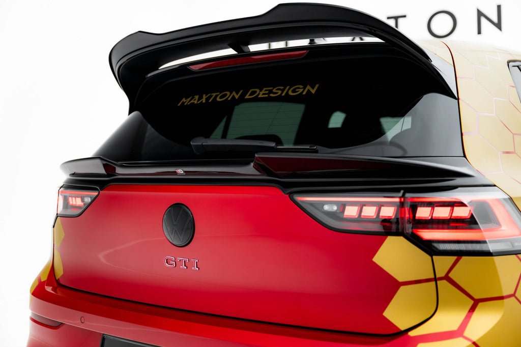 MAXTON DESIGN Lower Spoiler Cap 3D Volkswagen Golf GTI / R Mk8 / Mk8 Facelift