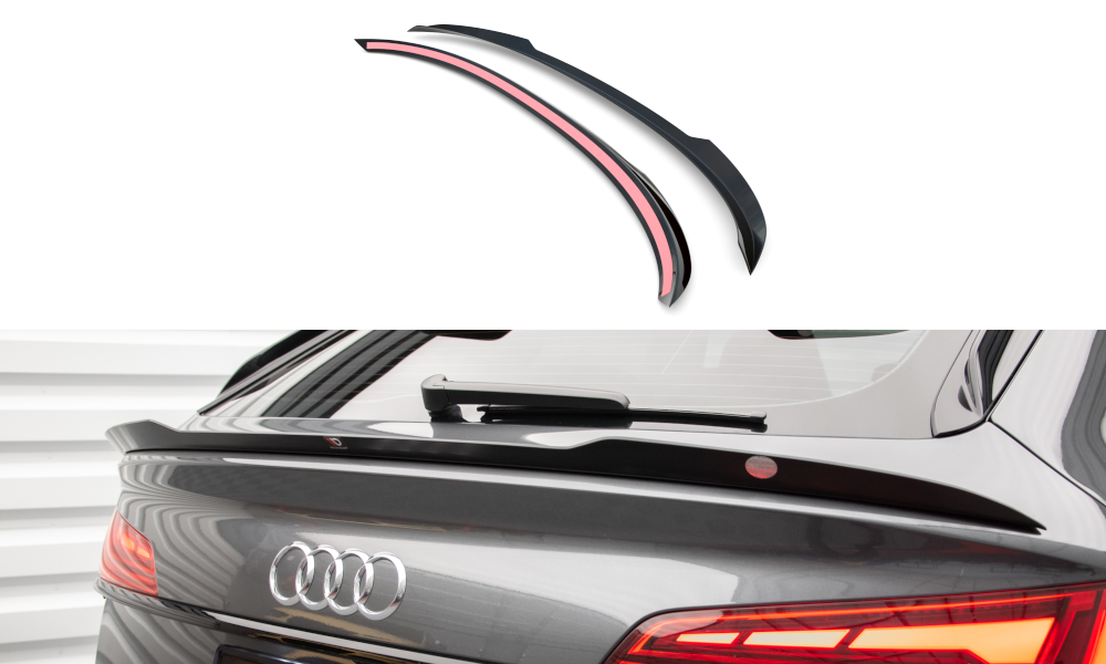 MAXTON DESIGN LOWER SPOILER CAP AUDI SQ5 SPORTBACK MK2 FACELIFT