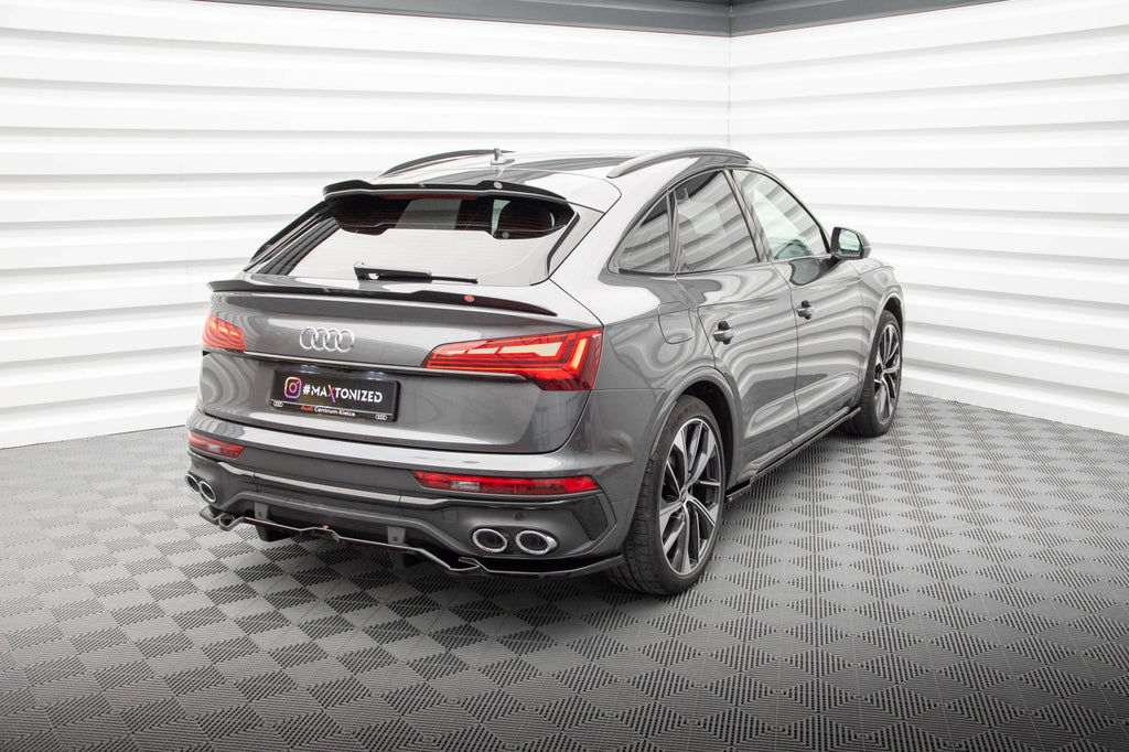 MAXTON DESIGN LOWER SPOILER CAP AUDI SQ5 SPORTBACK MK2 FACELIFT