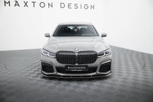 Load image into Gallery viewer, MAXTON DESIGN Carbon Fiber Front Splitter + ABS Splitter BMW 7 M-Pack G11 Facelift
