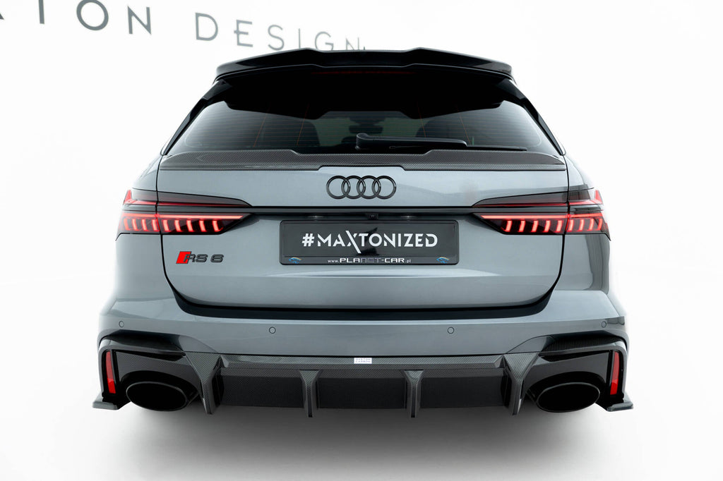 MAXTON DESIGN Carbon Fiber Rear Diffuser Audi RS6 C8