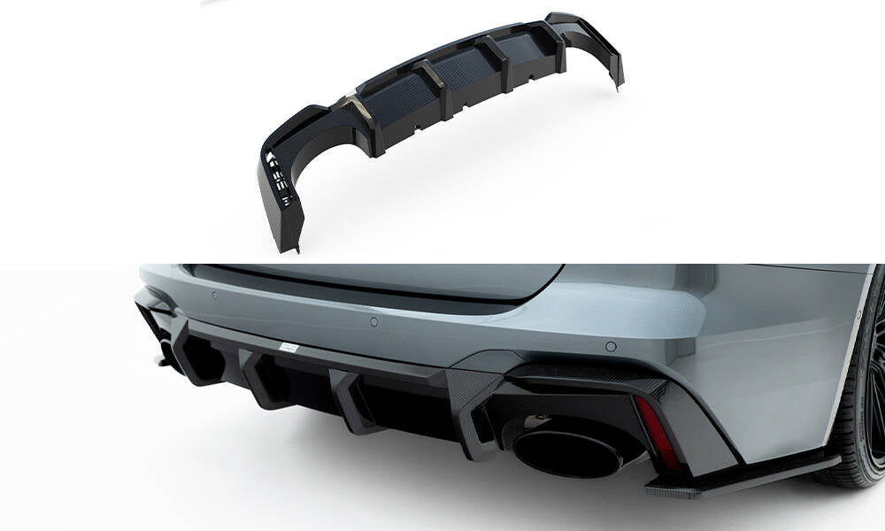 MAXTON DESIGN Carbon Fiber Rear Diffuser Audi RS6 C8
