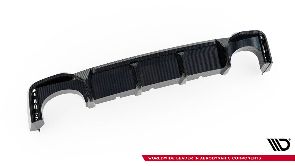 MAXTON DESIGN Carbon Fiber Rear Diffuser Audi RS6 C8