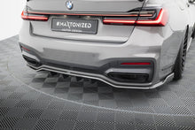 Load image into Gallery viewer, MAXTON DESIGN Carbon Fiber Rear Splitter BMW 7 M-Pack G11 / G12 Facelift