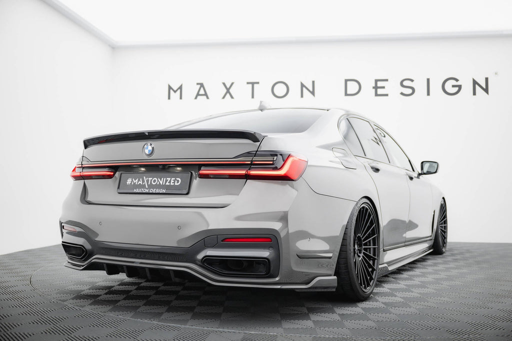 MAXTON DESIGN Carbon Fiber Tailgate Spoiler BMW 7 G11 / G11 Facelift