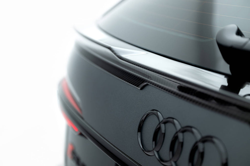 MAXTON DESIGN Carbon Fiber Tailgate Spoiler (Lower) Audi RS6 C8