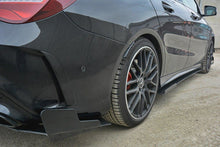 Load image into Gallery viewer, MAXTON DESIGN RACING REAR SIDE SPLITTERS MERCEDES CLA A45 AMG C117 FACELIFT