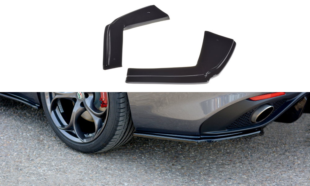 MAXTON DESIGN REAR SIDE SPLITTERS ALFA ROMEO GIULIA VELOCE