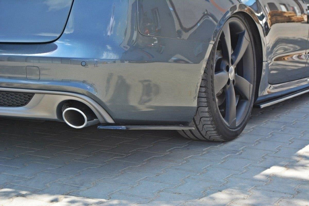 MAXTON DESIGN REAR SIDE SPLITTERS AUDI A6 C7 S-LINE AVANT