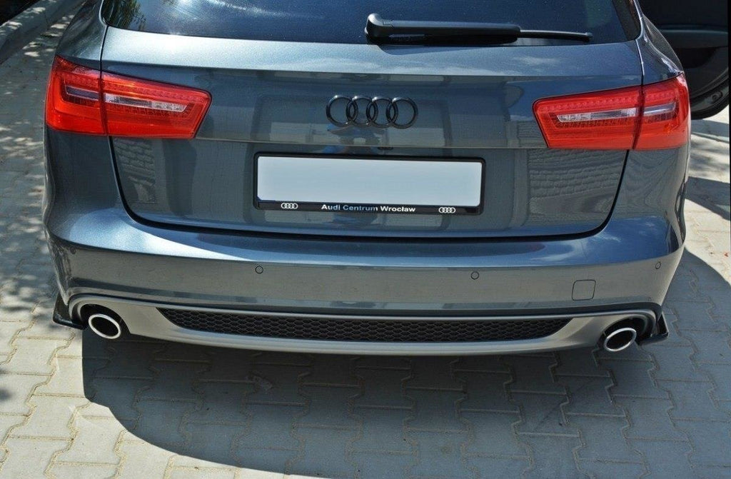 MAXTON DESIGN REAR SIDE SPLITTERS AUDI A6 C7 S-LINE AVANT