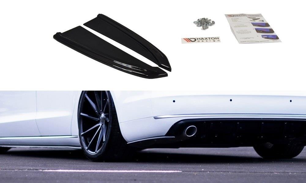 MAXTON DESIGN REAR SIDE SPLITTERS AUDI A8 D4