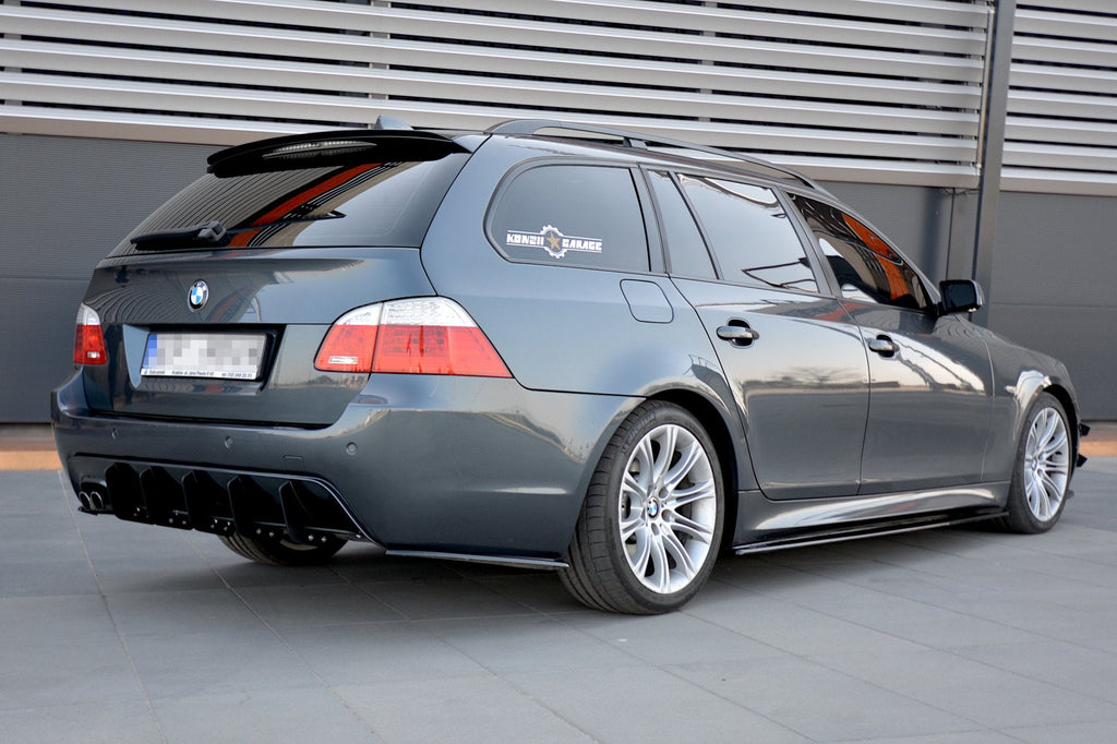 MAXTON DESIGN REAR SIDE SPLITTERS BMW 5 E60/E61 M-PACK