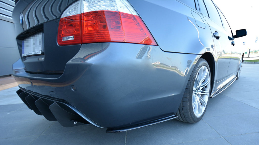 MAXTON DESIGN REAR SIDE SPLITTERS BMW 5 E60/E61 M-PACK