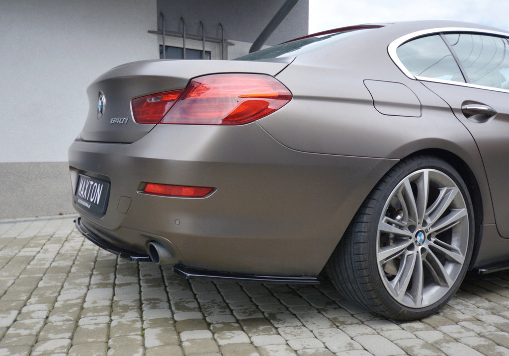 MAXTON DESIGN REAR SIDE SPLITTERS BMW 6 GRAN COUPÉ