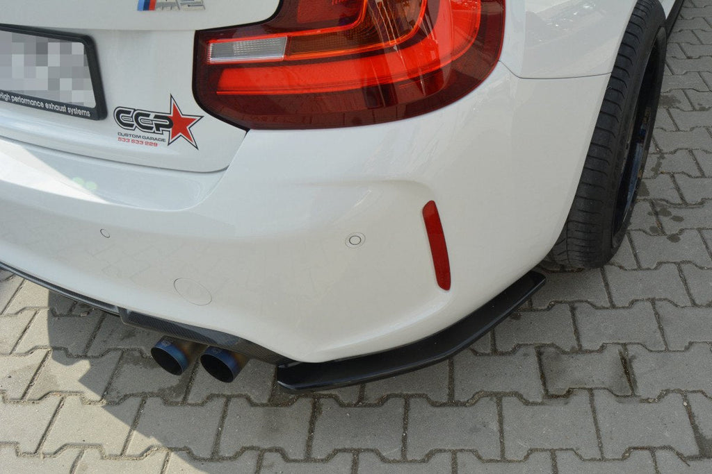 MAXTON DESIGN REAR SIDE SPLITTERS BMW M2 (F87) COUPÉ