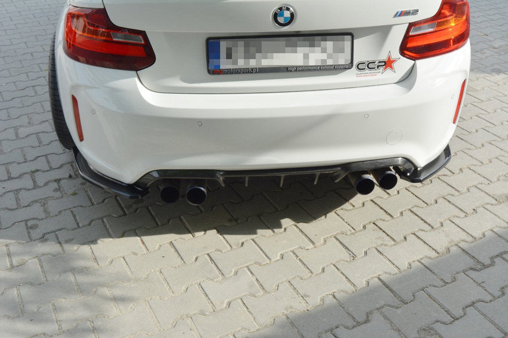 MAXTON DESIGN REAR SIDE SPLITTERS BMW M2 (F87) COUPÃ‰